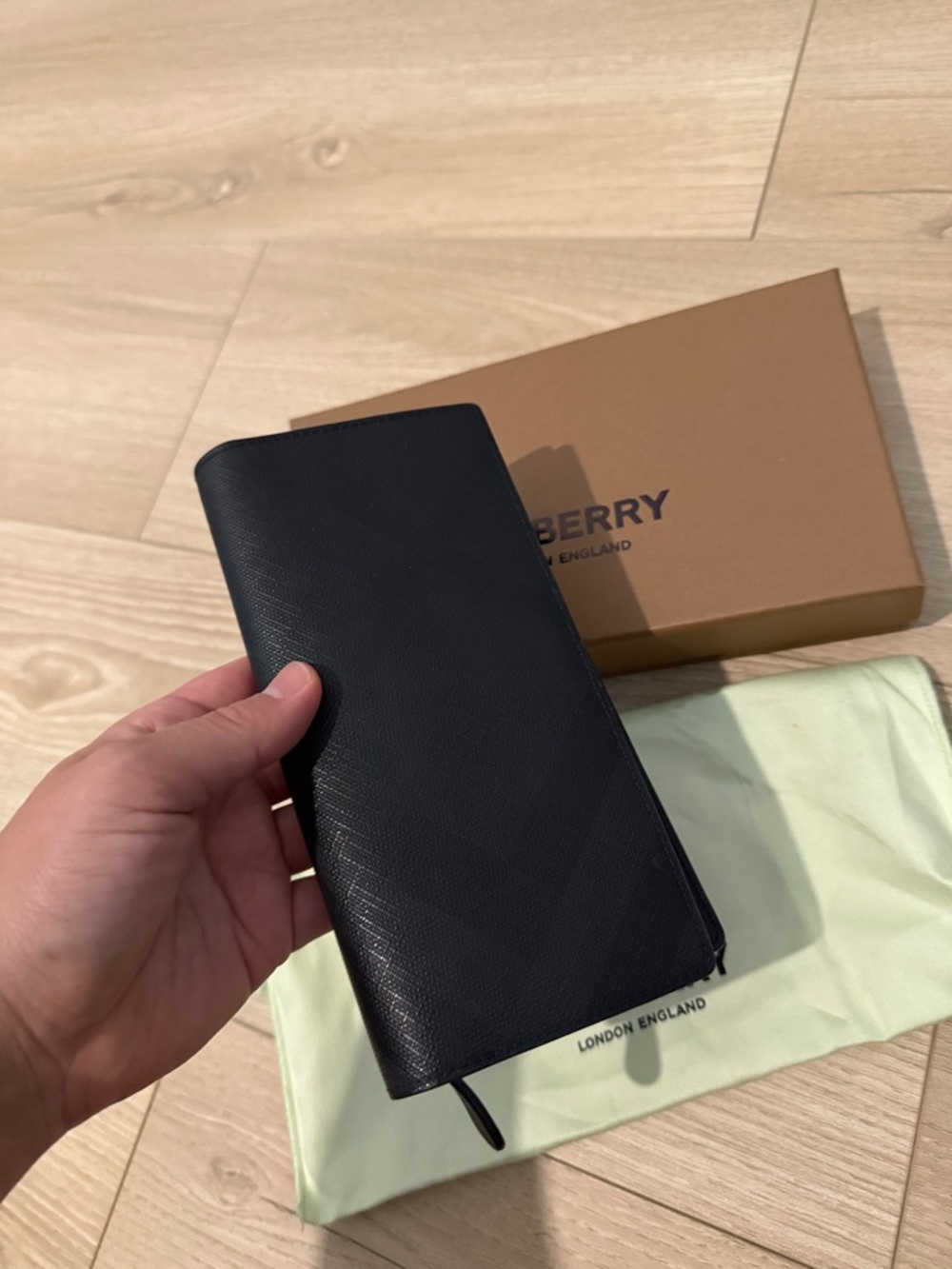 Burberry Cavendish London Check Continental Wallet